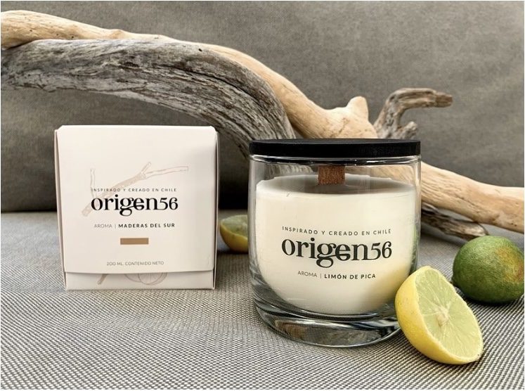 Origen 56 — Packaging retail